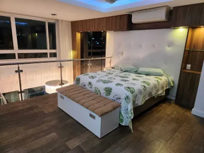 Cinema Duplex, Beautiful and Complete! 2 blocks from Iguatemi Shopping Mall Hotels in Passo d'Areia