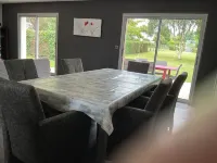 TY NOUCHKA.    GROUND FLOOR HOUSE.ON 1300M2 OF GREENERY MORBIHAN PLUVIGNER.