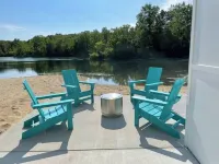 Lakefront Home - Private Beach - Hot Tub