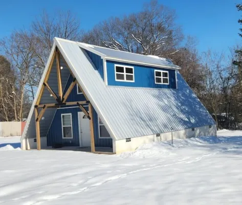 Cedar Grove Rental A-frame Hotels in Johnson County