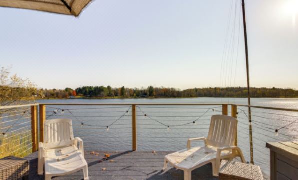 Waterfront Duluth Cabin w/ Deck & River View!