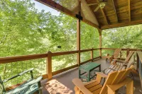 Cozy Creekside Cabin w/ Fire Pit & Views! - 3-Star