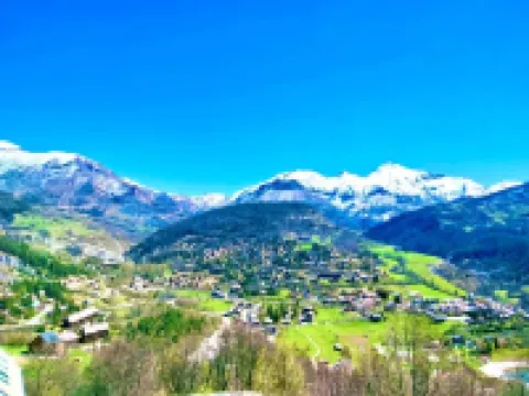 Studio in France with Mountain Views & Pool