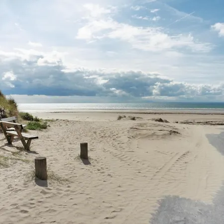 Holiday Home in Denneville near Sandy Beach