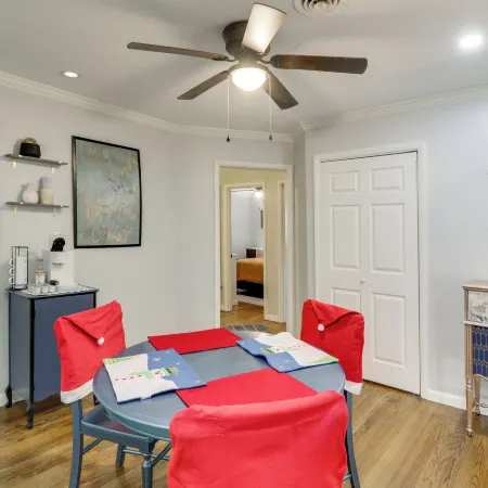 3 Mi to Saracen Landing! Family Getaway w/ Deck Hotels in Pine Bluff