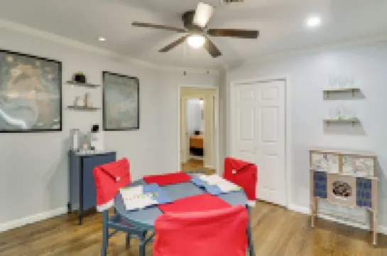 3 Mi to Saracen Landing! Family Getaway w/ Deck