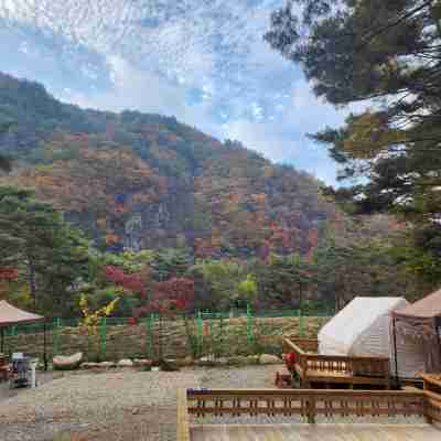 Pyeongchang River Park Glamping & Camping Site Hotel Exterior