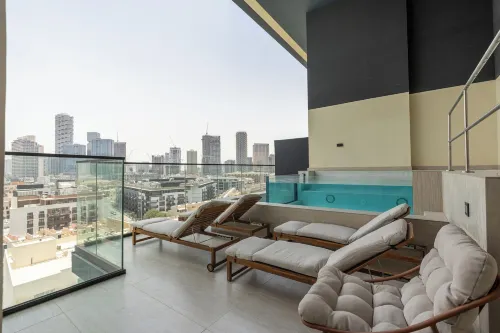 Gala Guests - Binghatti Onyx Suites - Pool