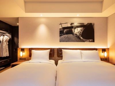 スーペリア ファミリー ツインルーム メルキュール アンバサダー ソウル ホンデの写真