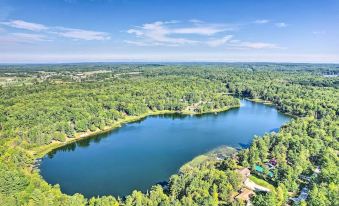 Lakefront Hideaway w/ Dock, Kayaks, Fire Pit!