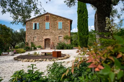 On Its own hill, A luxury country villa on the border of Umbria and Tuscany