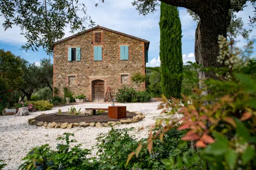 On Its Own Hill, A Luxury Country Villa on the Border of Umbria and Tuscany