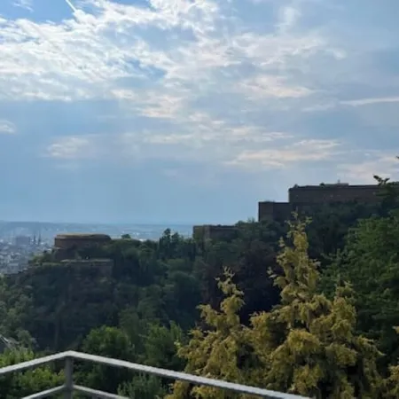 Panoramic apartment with 65 sqm with fortress view from the Koblenz hilltop location
