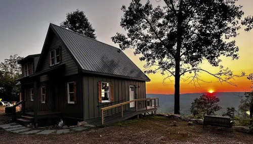 Wow! Look @ That View! Sleeps 7, cabin with AC, Wifi, lots of games. - Alphydda