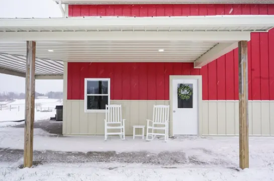 A Modern Apartment on the Farm