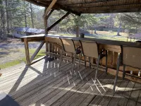 Cabin where the black top ends… Cabin 2