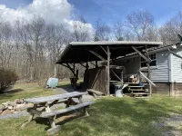 Cabin where the black top ends… Cabin 2