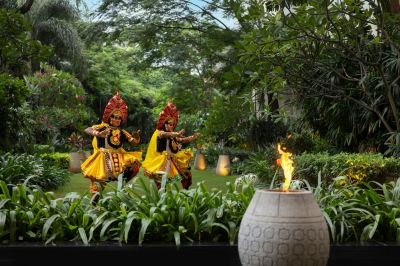 庭 ザ・リッツ・カールトン バンガロールの写真