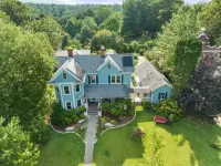 Stunning Restored Victorian on a  Picturesque Lot with Flower Garden & Fountain