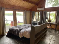 Cozy cabin nestled on the shores of Lake Champlain