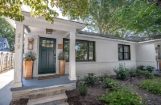 Boho-chic themed bungalow in charming Shandon Columbia, SC.