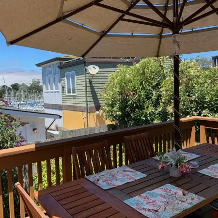 4th house from Twin Lakes Beach and a 2 minute walk to the Crow’ Nest and Harbor