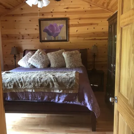 Secluded and remote cabin on the White River