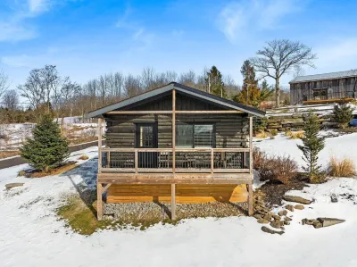 Secluded Summer Cabin Near Trails w/ Firepit, Hot Tub & Stargazing Views!