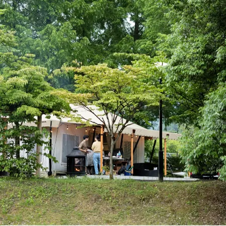 Stella Glamping Guesthouse Отели рядом со станцией JR Nakatsugawa station