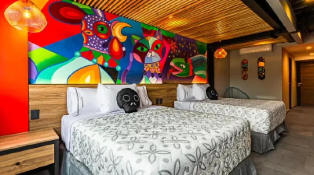 Barrio Downtown Mexico City Hostel Hoteles cerca de Palacio Nacional