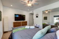 Modern cabin hidden among the trees-- Unwind and relax on the porch creek-side.