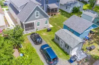Open Floor Concept and Entertainment Room - Charming Coastal Retreat