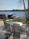 The Blue Chalet on Sage Lake! - near boat launch - pontoon available for rent