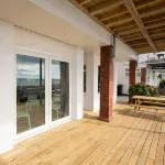 Beautiful Beachfront House Wth Balcony & Sea Views