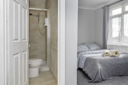 修咸頓綜合醫院附近的雪莉2號客房自助式烹餐 酒店