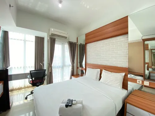 Monochrome Studio Room at Taman Melati Jatinangor Apartment - 2 stjerner
