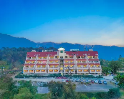 The Dynasty Resort Hotels near Khurpatal lake and mountain view
