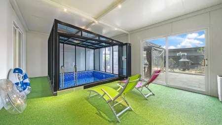 Chuncheon Poolhouse Epop Отели рядом с достопримечательностью «Канвонский национальный университет»