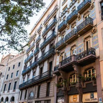 Ramblas Hotel Отели рядом с достопримечательностью «Площадь Реиал»