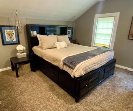 Walk to Beach, downtown St Joseph with shops/restaurants. New kitchen, firepit Отели в г. Сейнт Джозеф