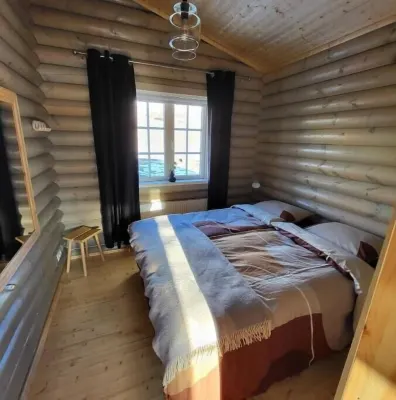 Family Log House in the rural North Iceland. Brand new with a stunning view. Hotels near Austurdalur