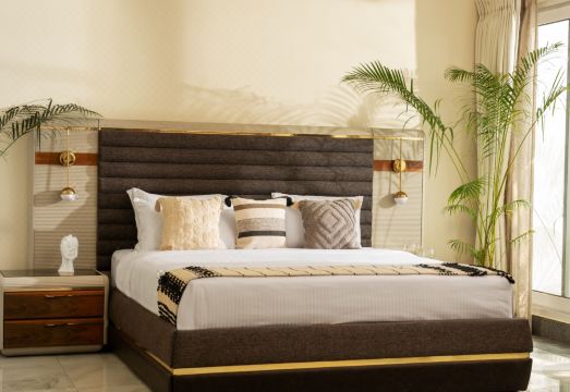 빌라 라그 레스토랑의 음식 또는 내부 디자인