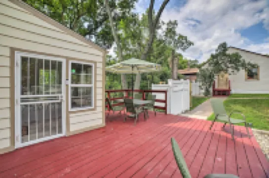 Pet-Friendly Lake Getaway: 1 Block to Beach!
