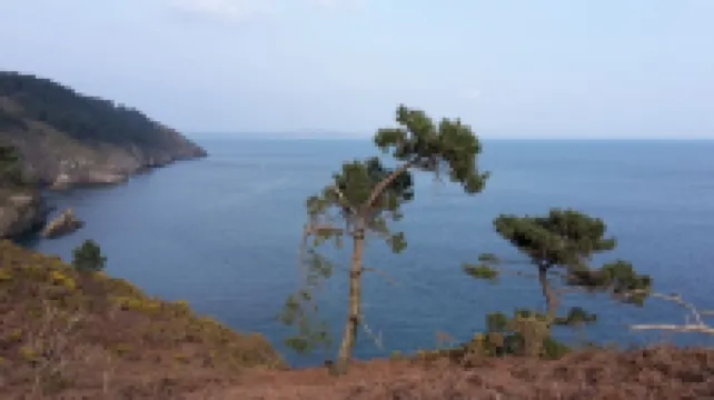 Typical Breton cottage in a hamlet on Cap de la Chèvre