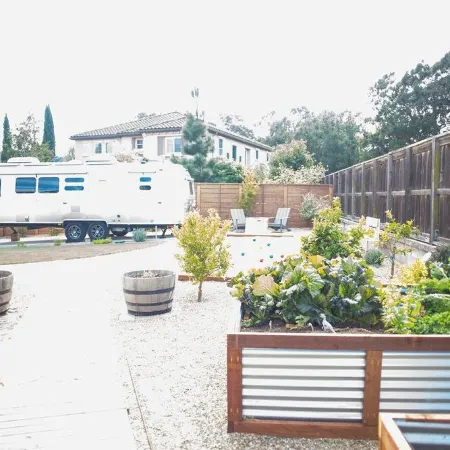Charming Airstream Wellness Retreat in Wine Country