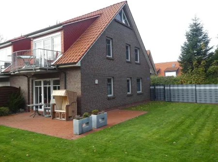 Norderney vacation apartment with large garden near the beach and harbor