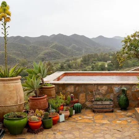 Vacation villa with sea views in Mojácar