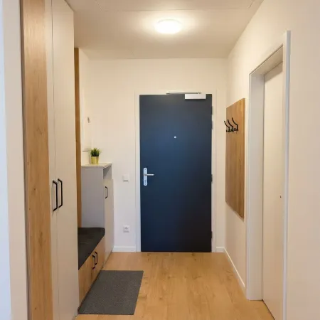 8-Min to Airport 1BR & 1LR Flat