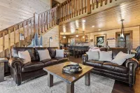 適合家庭的小木屋 熱水浴缸 遊戲 景觀(Family-friendly Cabin Hot Tub Games Views) - Wi-Fi