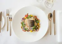 Grand Hotel les Trois Rois - فطور